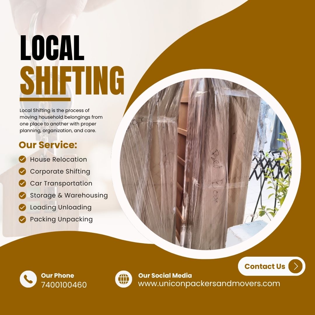 Unicon Packers and Movers Local Shifting