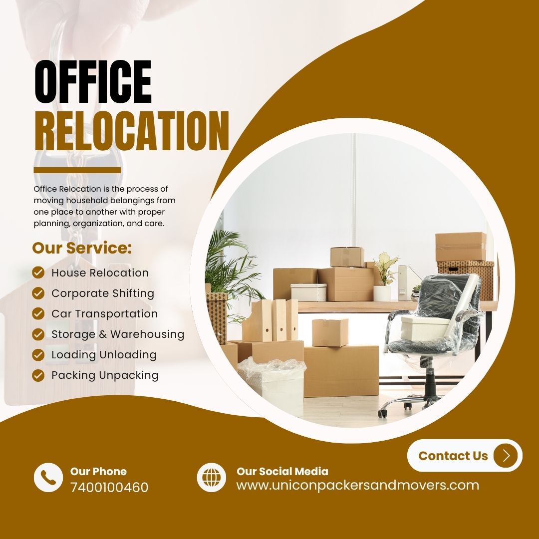 Unicon Packers and movers Office Relocation