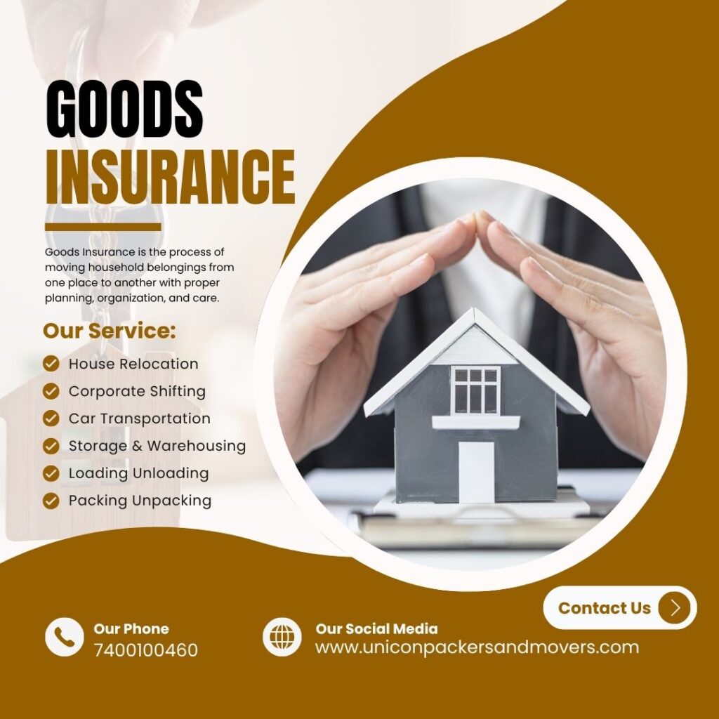 Unicon Packers and Movers Goods insurance